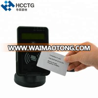 ISO1443 PC SC Compliant Contactless USB NFC Reader With LCD Smart Card Reader ACR1222L